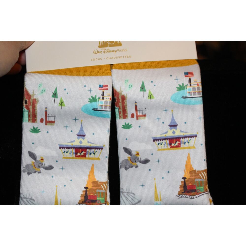 Walt Disney World 50th anniversary socks